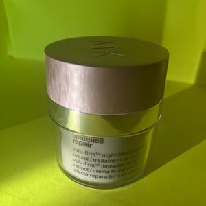 timewise repairing night cream helps combat expression lines